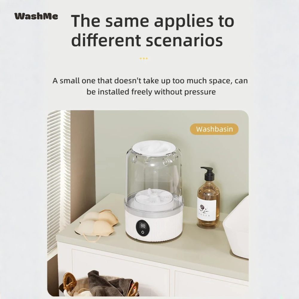 WashMe™ Mini Hybrid Washer