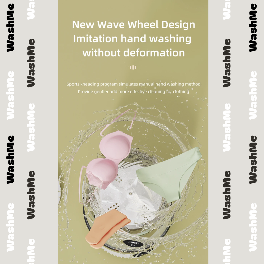 WashMe™ Mini Hybrid Washer