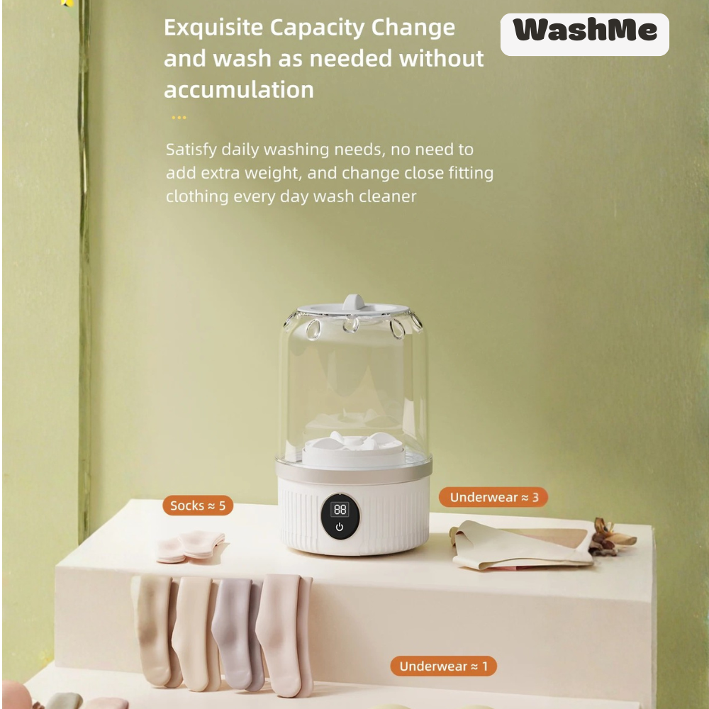 WashMe™ Mini Hybrid Washer